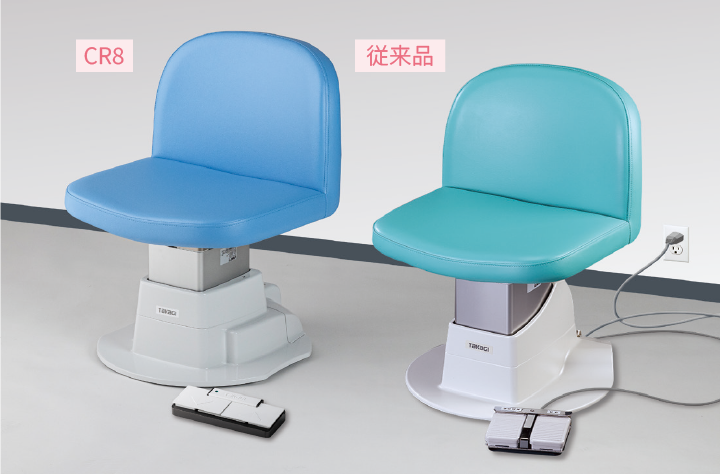 コードレス電動患者椅子 CR8 - Takagi Japan